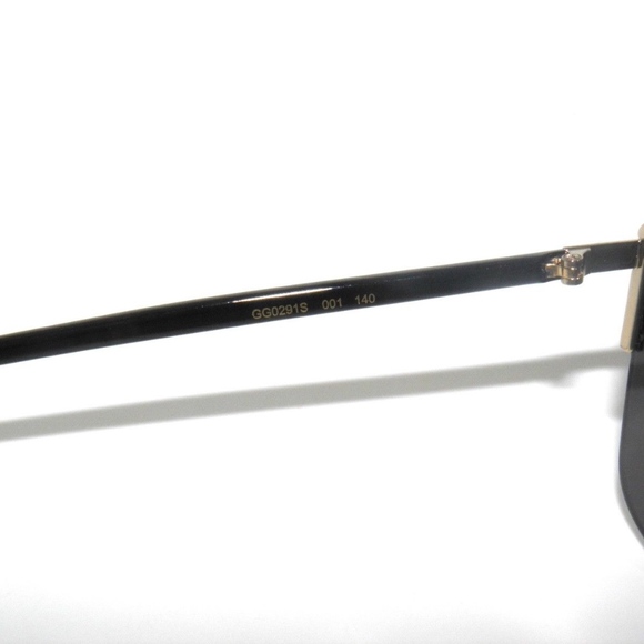 GUCCI GG0291S GOLD/BLACK/GRAY 001 SunglaSSeS - Picture 5 of 5